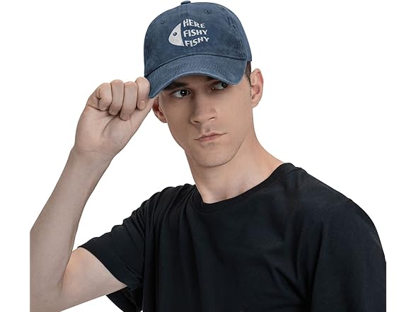 QVXHKP Geers Funny Fishing 'Fishy' Hat