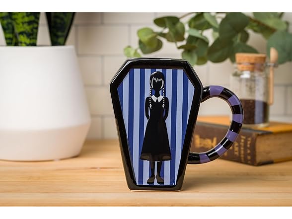 Silver Buffalo Wednesday Addams Ceramic Mug