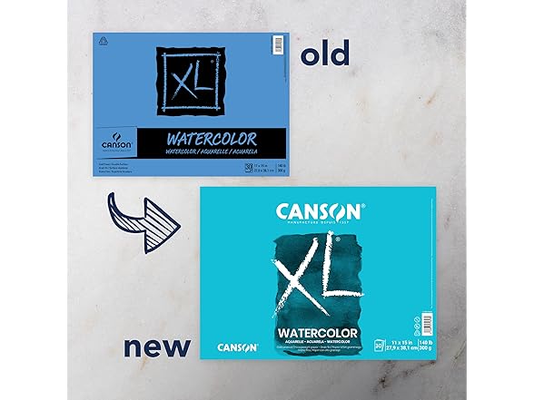 Canson XL Series Watercolor Paper Pad 11x15"