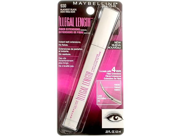 Maybelline Illegal Length mascara Black