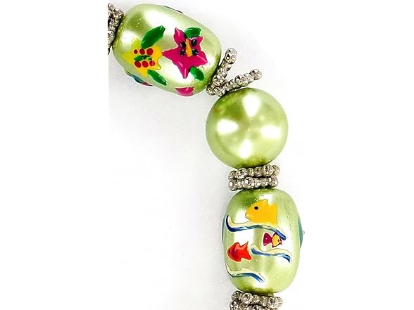 Linpeng Hawaiian Shirts Beads Bracelet