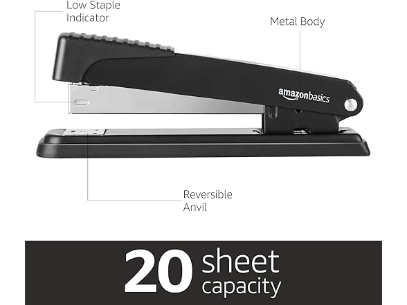 AmazonBasics Desktop Stapler 12Pk