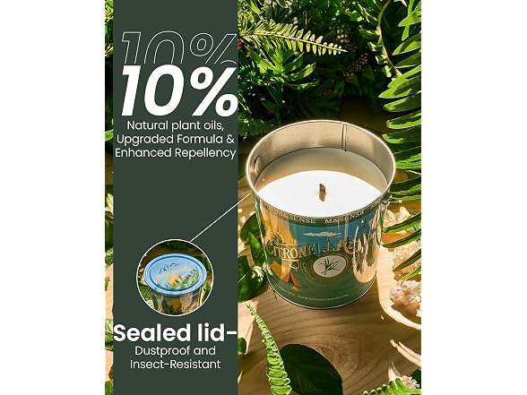 M&SENSE Candles Outdoor