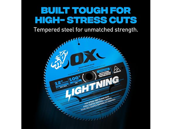 OX OX Pro 12 in 100-Tooth Carbide Circular
