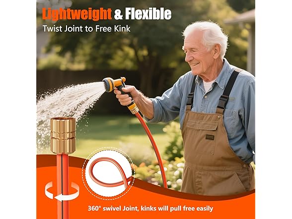 NEOTEC Flexible Rubber Garden Hose