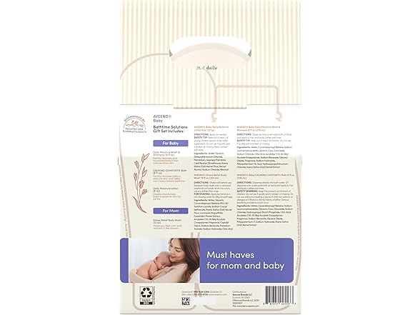 Aveeno Baby Bathtime Solutions Mommy & Me Gift Set