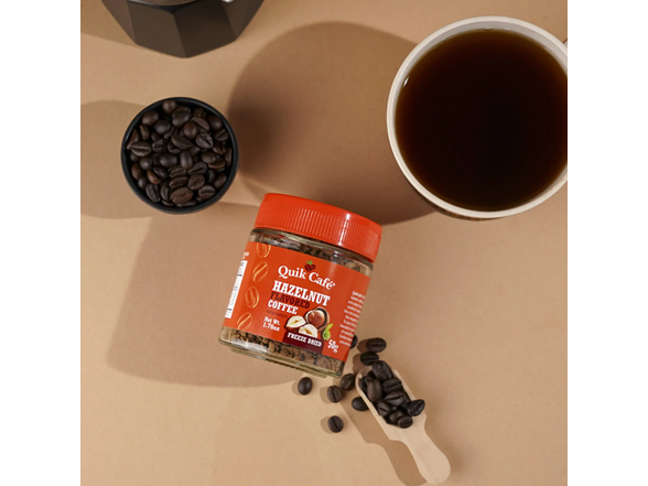 (6pk) Instant Freeze-Dried Coffee - Hazelnut Flavor