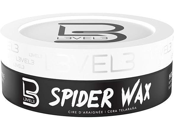(3 Pack) Level 3 Spider Wax, Fiber Texture Wax, 5.07 oz