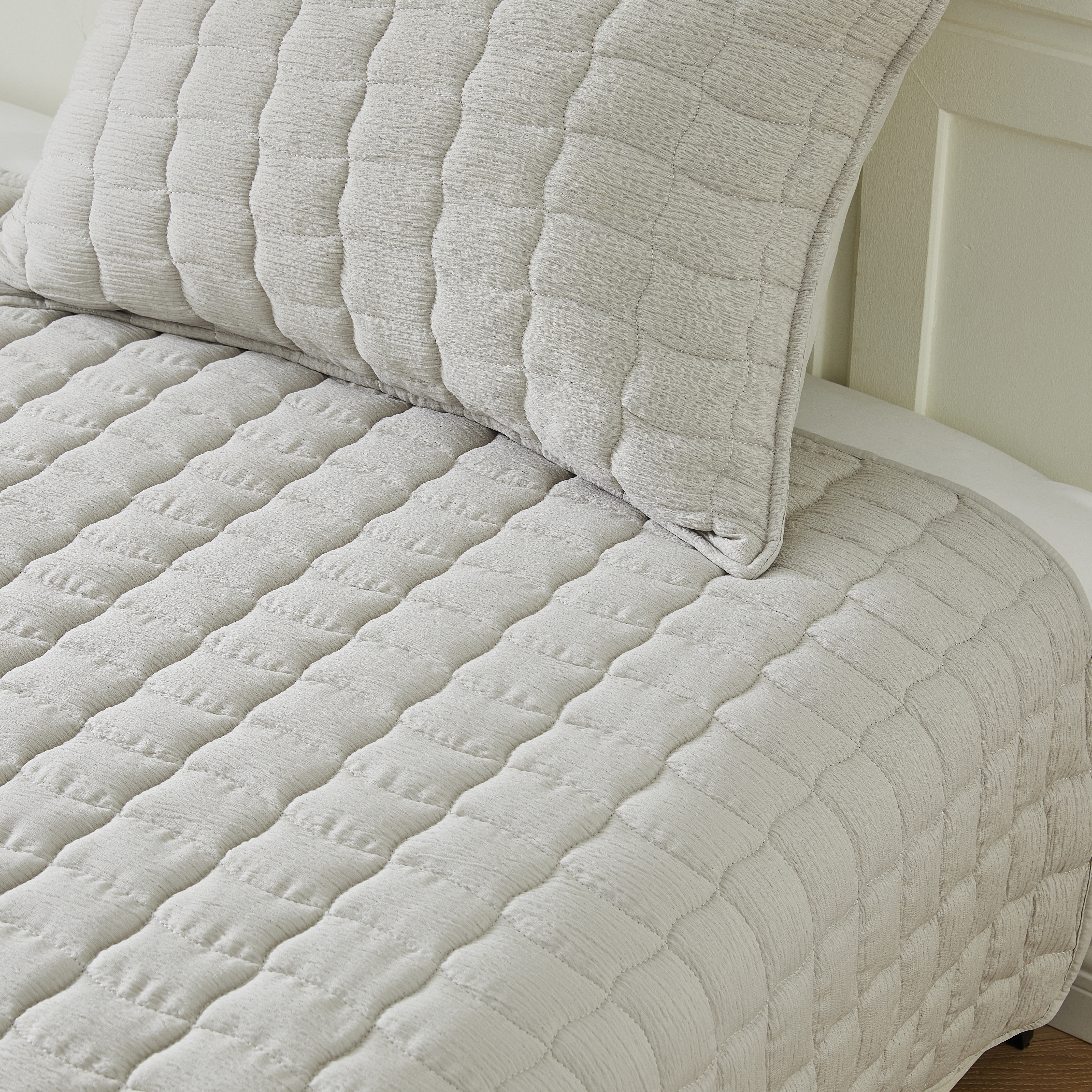 Dawson 3 Piece Textured Quilt Set - Gallery 21