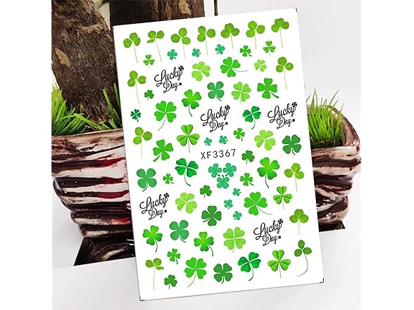 ONEUPIN St Patricks Day Nail Art