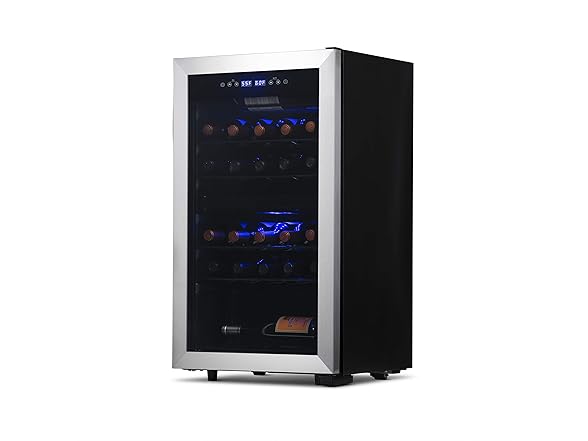 Newair Dual Zone Wine Fridge - 28 Bottles