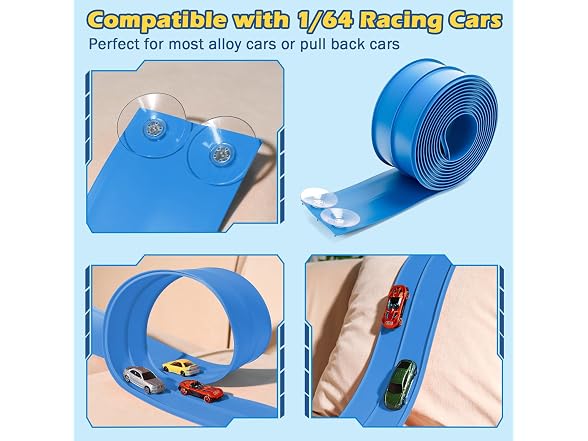 Flex Tracks 15 Ft Starter Set Flexible Race Track