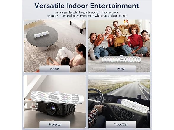 FULMINARE Bluetooth Speaker 26W HD Sound