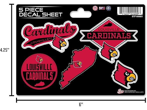 Chicago Bears Die-Cut Decal Sheet