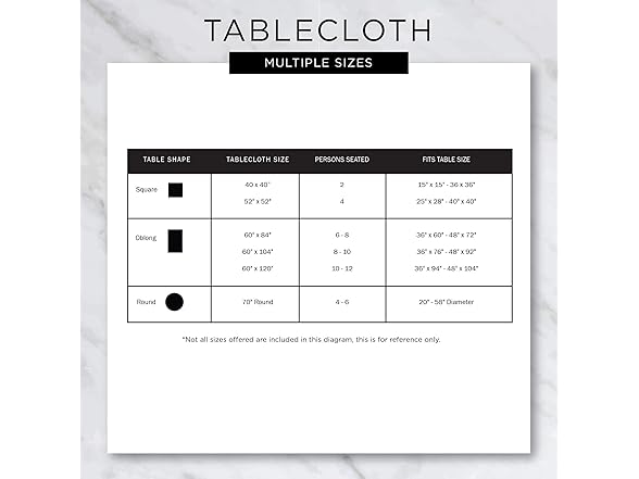 DII Garden Inspired Outdoor Tablecloth, 60"x120"