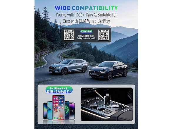 SPIRITIME Wireless CarPlay Adapter