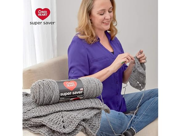 RED Heart Super Saver Jumbo Yarn, Icelandic
