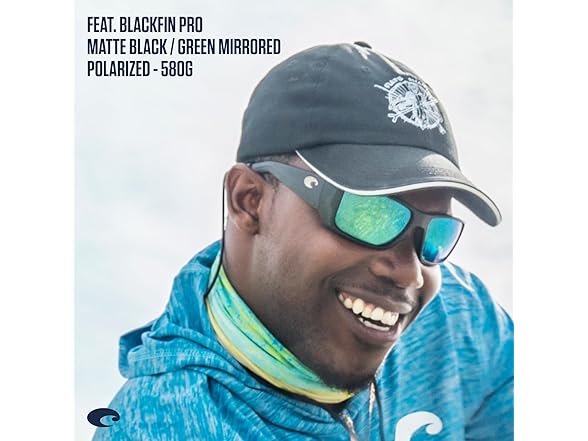 Costa Del Mar Men's Blackfin PRO Polarized Sunglasses