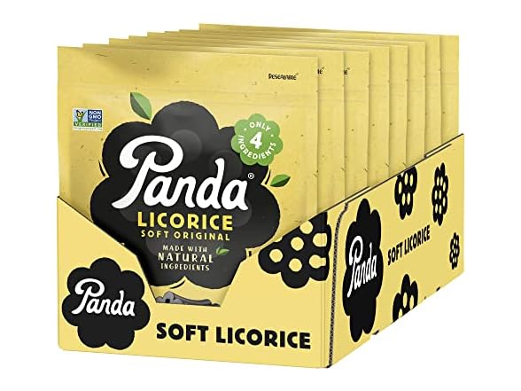 Panda Natural Licorice 7oz (8pk)