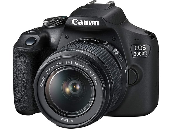 Canon EOS 2000D (Rebel T7) DSLR Camera +