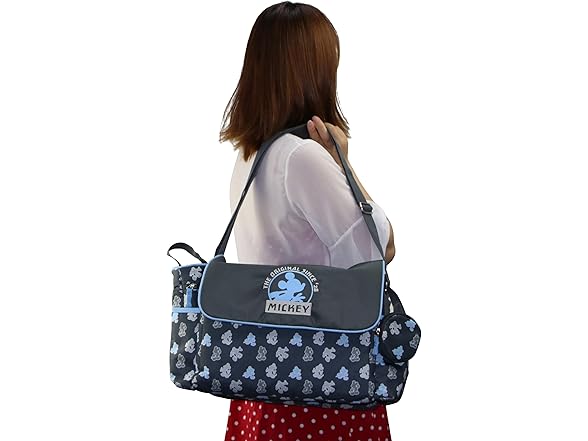 Cudlie! Disney Diaper Tote Bag, Mickey