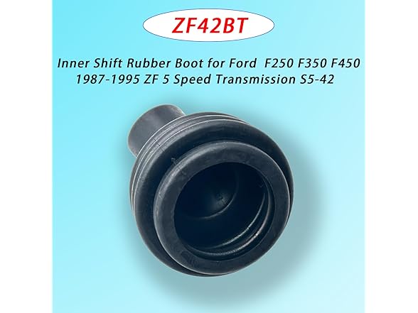 Qwshibo Inner Shift Rubber Boot Black