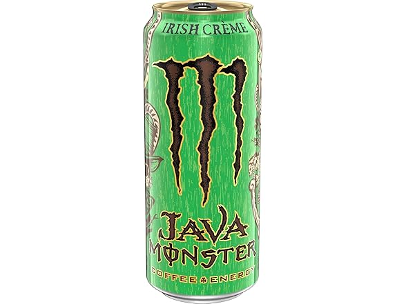 1CT Monster Java Coffee + Energy - Irish 15 oz