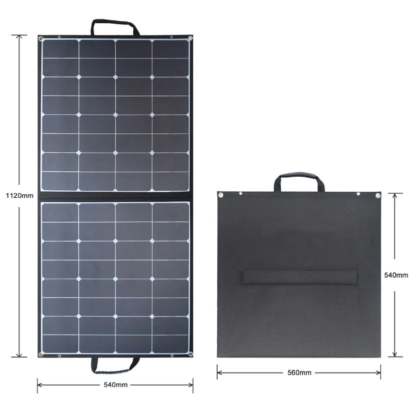 ACOPOWER 100 Watt Monocrystalline Sunpower Foldable Solar Panel - Gallery 13