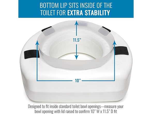 HealthSmart Enhanced Comfort 5 Raised (Round)