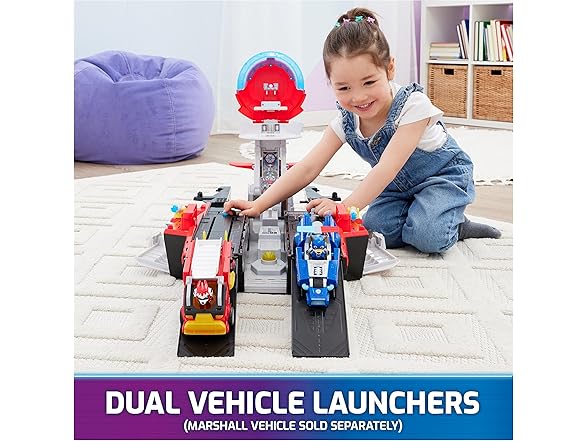 Paw Patrol: The Mighty Movie, Aircraft Carrier HQ