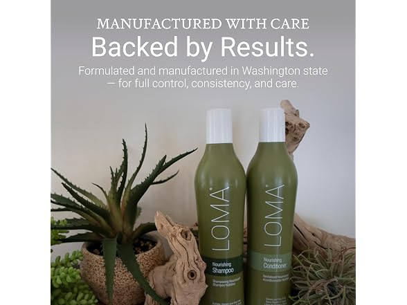 Shampoo, 12 oz & LOMA Nourishi