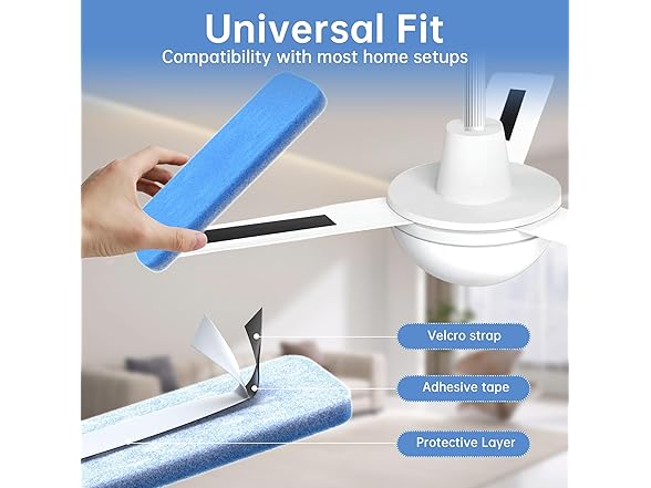 DIAMONDFORGE Ceiling Fan Filters for Blades
