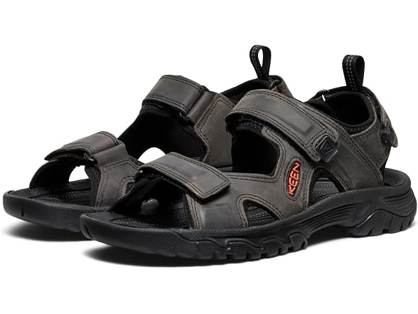 KEEN Men’s Targhee 3 Open Toe Hiking Sport Sandal (8.5)