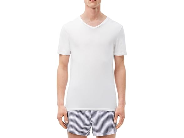 Lacoste Men's V-Neck Undershirt 3-Pack