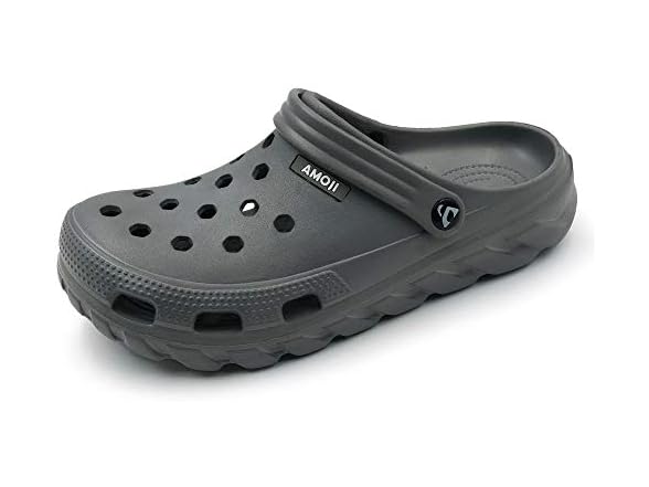 Amoji Gardening Shoes Unisex Clogs