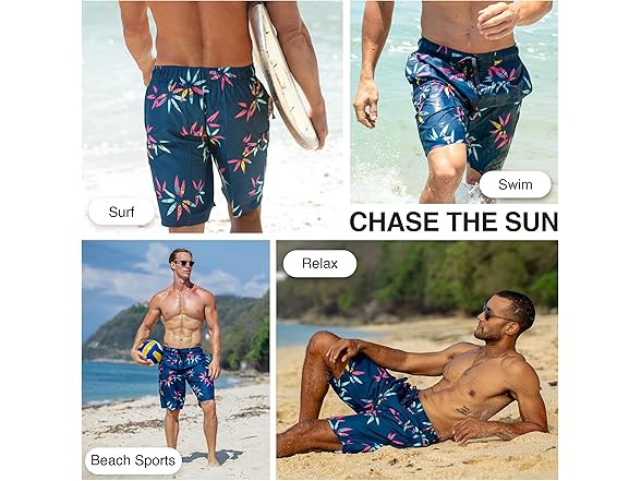 Kanu Surf Men Wade Swim Trunks Quick-dry Shorts