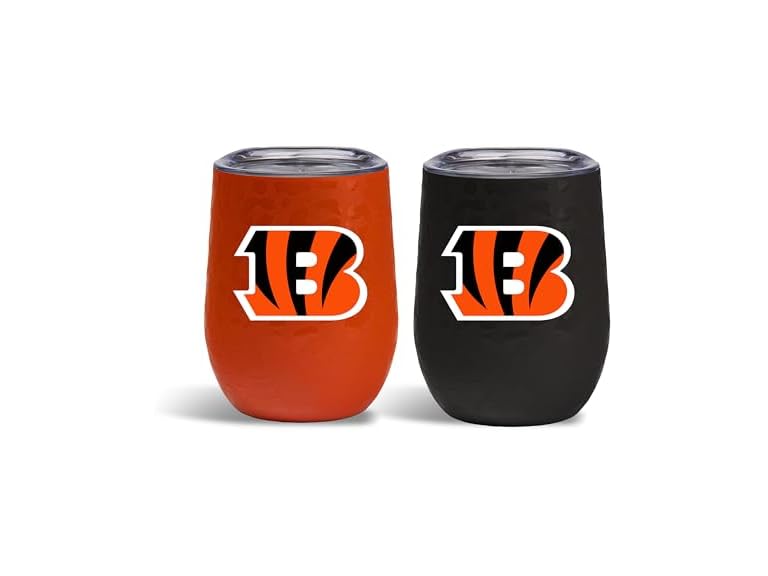 2-Pack Home/Away Leopard SS Stemless Wine Tumblers