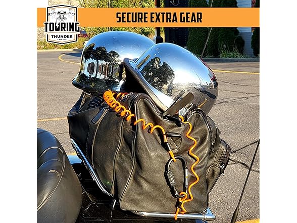 Touring Thunder Motorcycle Helmet Lock - High Security