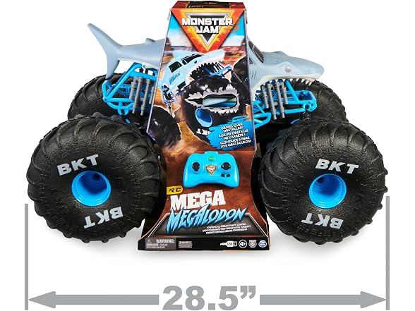 Monster Jam, Official Mega Megalodon All-Terrain RC Truck