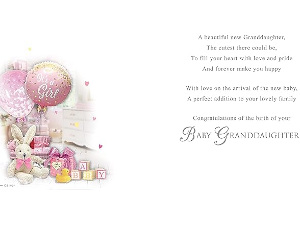 Regal Publishing Baby Card Birth 