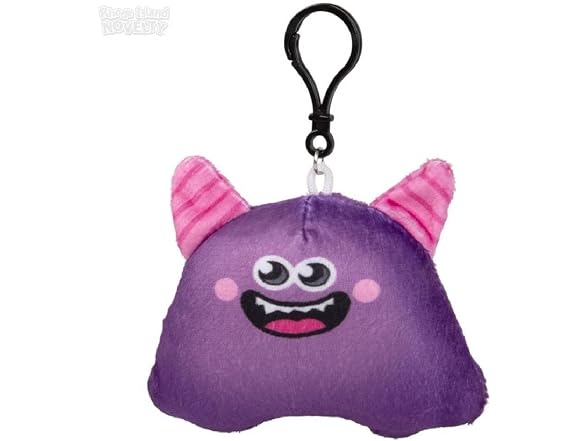 3.5" Monster Plush Clip On