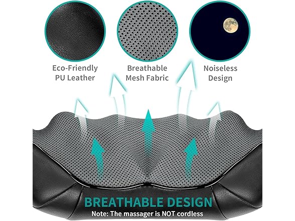 Nekteck Shiatsu Neck and Back Massager