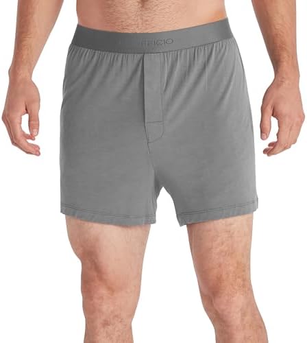 ExOfficio Men's Everyday Boxer, Grey Heather, XX-Large