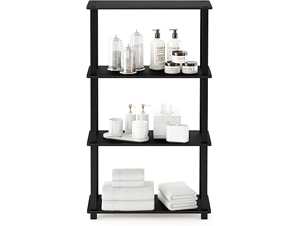 Furinno Turn-N-Tube 4-Tier Shelf