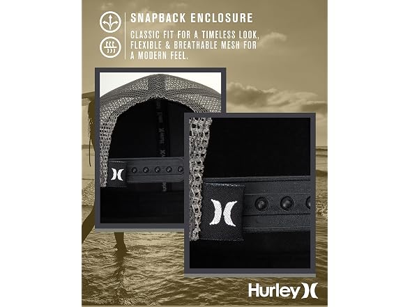 Hurley Men's M Fairway Trucker Hat Cap