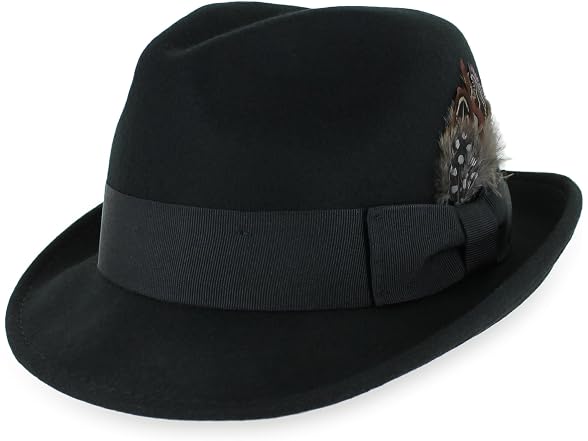 Hats In The Belfry Men (S) Trilby Snap Brim Dress