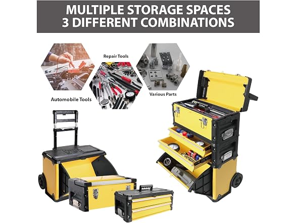 BIG RED Rolling Tool Chest2 Drawers