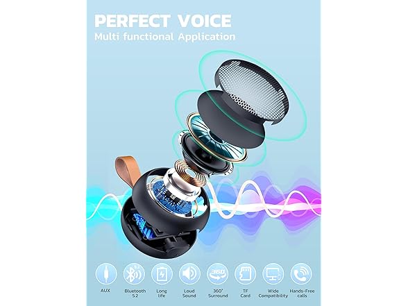 SumYanHing IPX7 Waterproof Shower Speaker