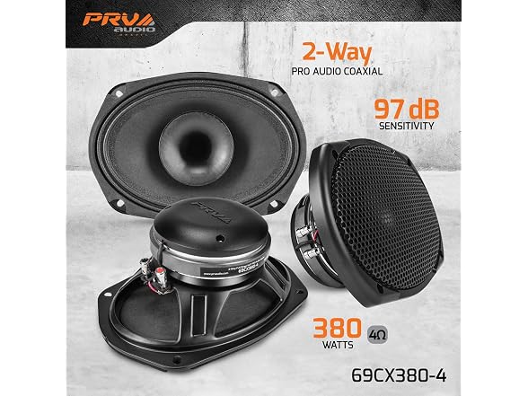 PRV AUDIO 6x9 Coaxial Car Audio Speaker