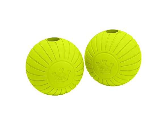 Chew King Supreme Rubber Fetch Balls 2Pk